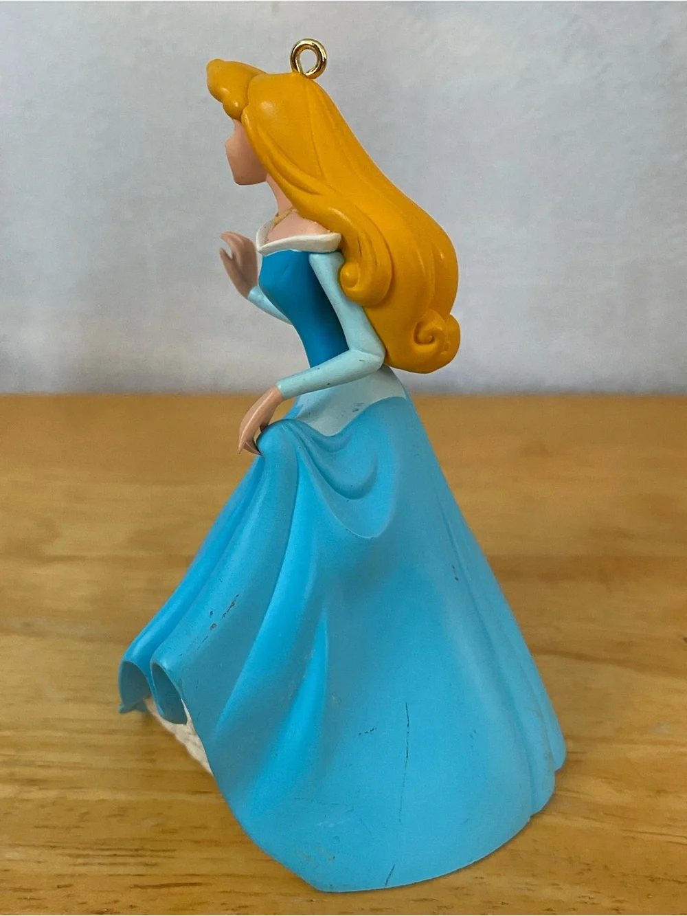 1998 Hallmark Princess Aurora Ornament with Fairies Mini Ornament